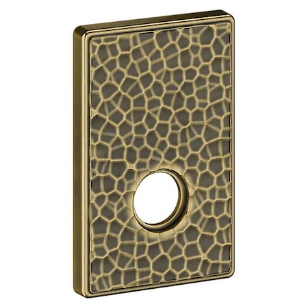 Baldwin Dummy Pair Rosettes Antique Brass 5042.050.FD